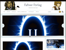 Tablet Screenshot of fafnerforlag.se